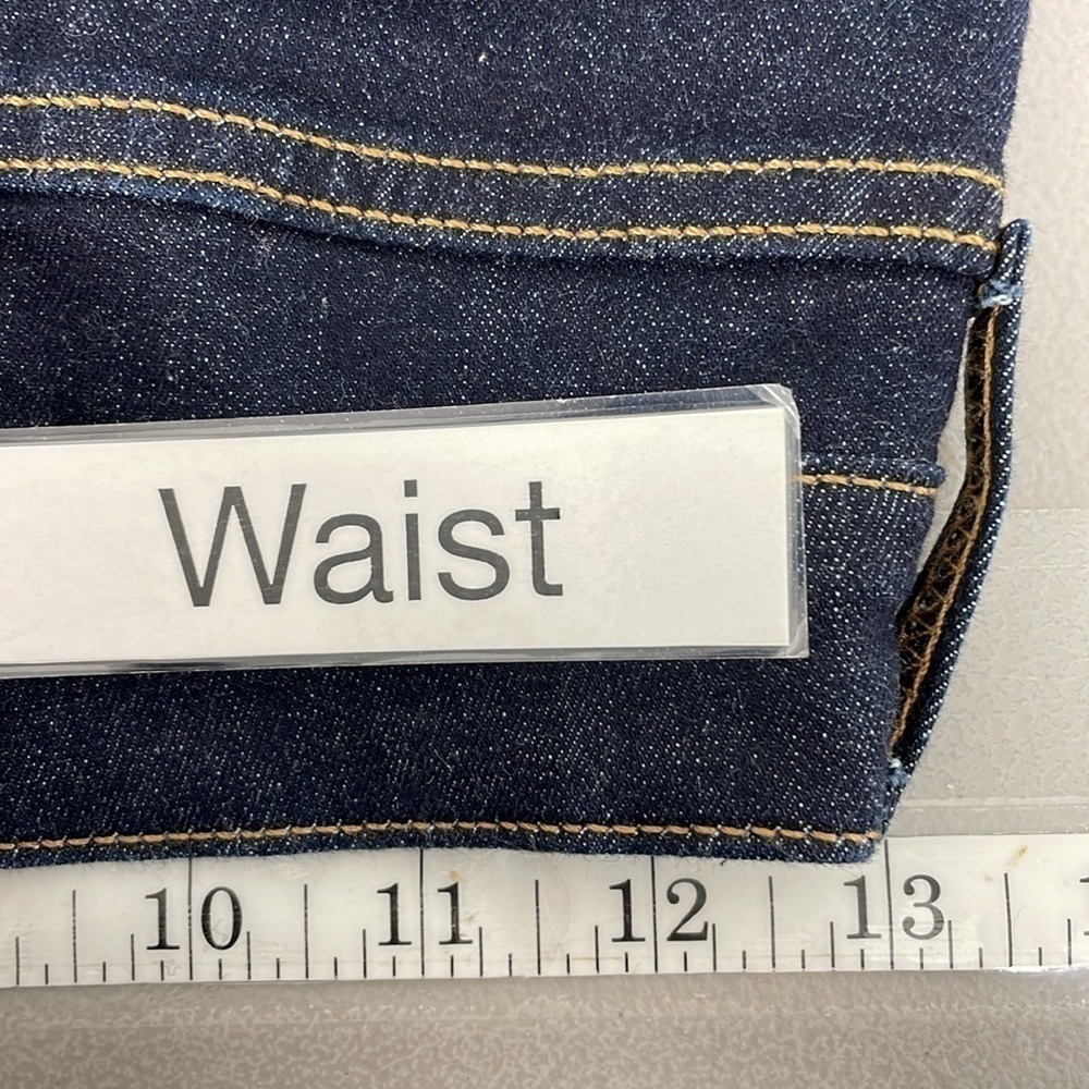 7 For All Mankind Jeans Womens 25 Blue Ankle Gwenevere Skinny Front Seam Denim - Picture 11 of 14